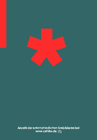 Plakatserie (DIN A3) f�r Ausstellung zum einj�hrigen Bestehen eines Internet-Caf�s