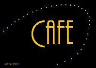 Plakatserie (DIN A3) für das Jubiläum eines Internet-Cafés